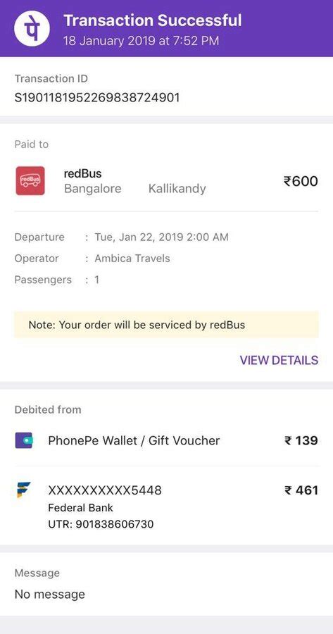 PhonePe — transaction failed / refund not received