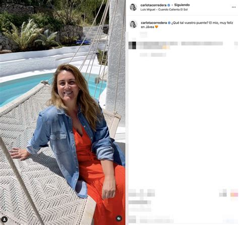 Carlota Corredera, más relajada que nunca durante unas idílicas ...