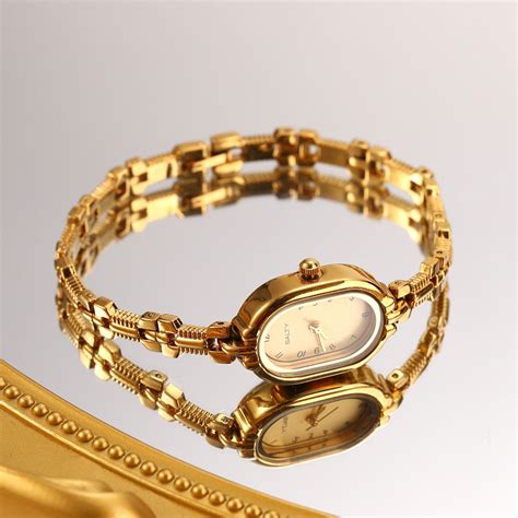Luxury Oval White Dial Watch | Salty – Salty Accessories
