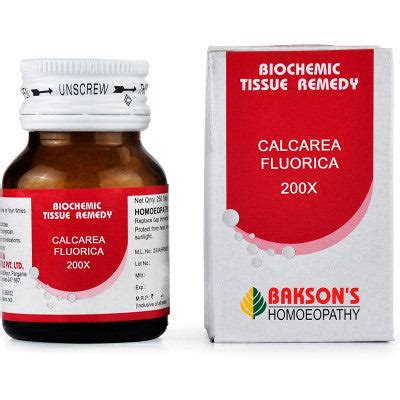 Bakson Calcarea Fluorica 200X (25g) – Greenleafdrugstore