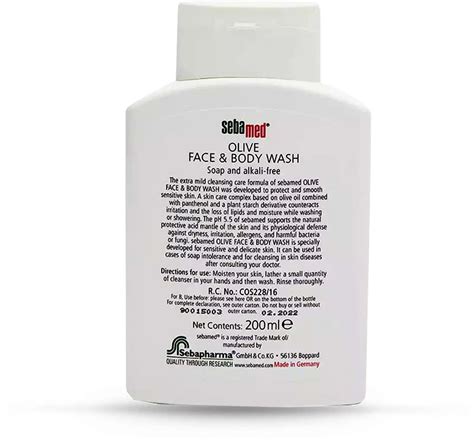 Buy SEBAMED OLIVE FACE & BODY WASH - 200ML Online & Get Upto 60% OFF at ...