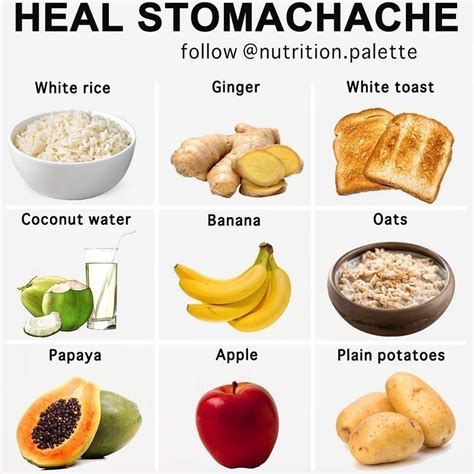 Foods That Help Upset Stomach - FOODHUYA