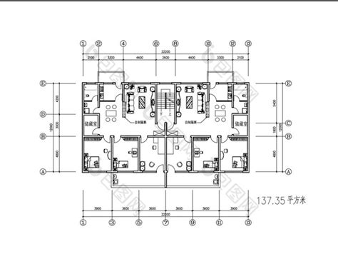 2018三室两厅两卫平面设计图-房天下装修效果图
