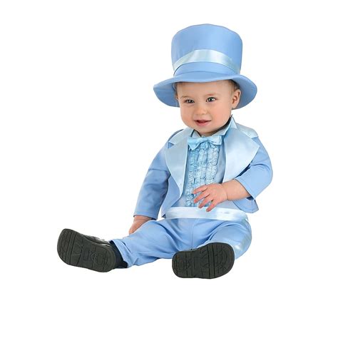 HalloweenCostumes.com FUN Costumes Powder Blue Infant Suit Costume ...