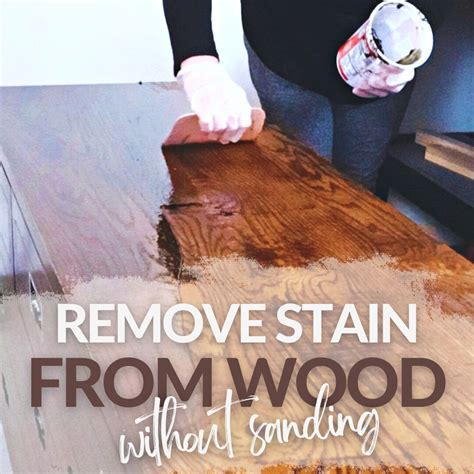 How to Remove Polyurethane from Wood: Keep Stain Intact – Woodworking ...