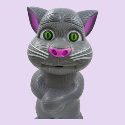 RAGVEE Talking Tom Cat with Music, Story and Touch FunctionalityToy for ...
