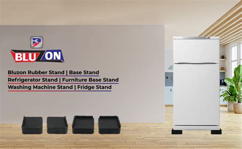 Bluzon Rubber Stand | Base Stand | Refrigerator Stand | Furniture Base ...