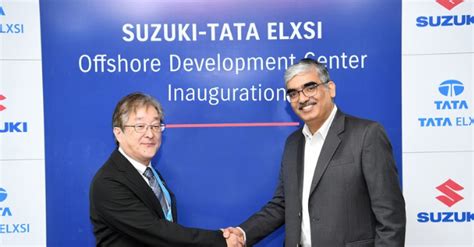 Suzuki, Tata Elxsi launch new offshore development center in Pune to ...