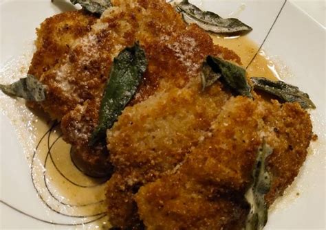 Crispy pork with brown butter and sage Recipe by Robert Gonzal - Cookpad