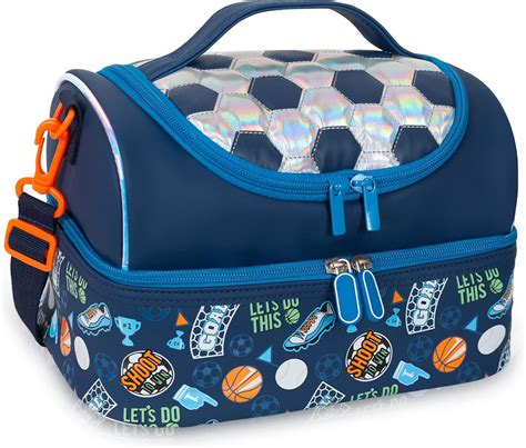 ARNIYAVALA Kids Double Decker Cooler Insulated Lunch Bag Large Tote for ...