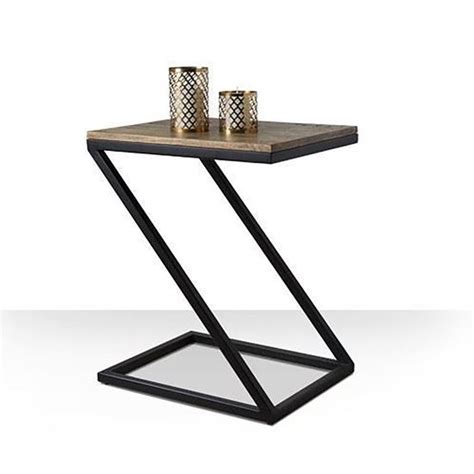 Buy Zeed End Table Black Online in India | The Home Dekor