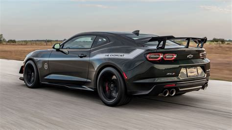 The Hennessey Exorcist Camaro ZL1 ‘Final Edition’ is here to ‘slay’ the Dodge Demon one last ...
