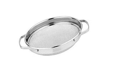 SONIQE Stainless Steel Wire Mesh Puran Jali Strainer Juice Soup Filter ...