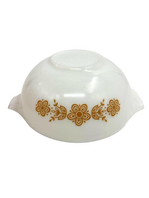 Pyrex Butterfly Gold Cinderella Bowl PYREX BUTTERFLY GOLD Pattern - Etsy