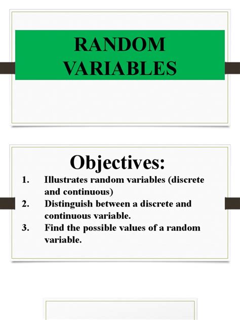 Types of Random Variables 的图像结果