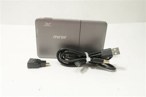 Miroir M200A WVGA Wireless Smart DLP Projector - Silver