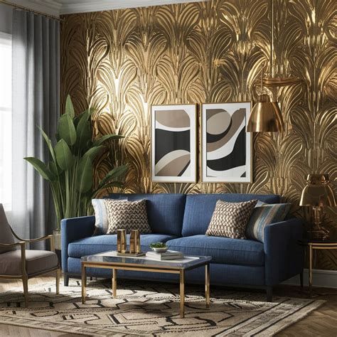 15 Bold Living Room Wallpaper Designs to Refresh Your Home - Home Experts