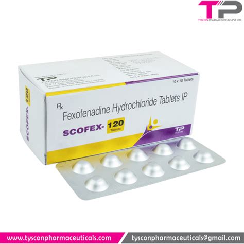 SCOFEX- 120 Tablets Tyscon Pharmaceuticals Pvt. Ltd.