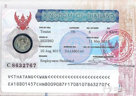 护照破损 成功签出泰国签证 - 爱旅行网