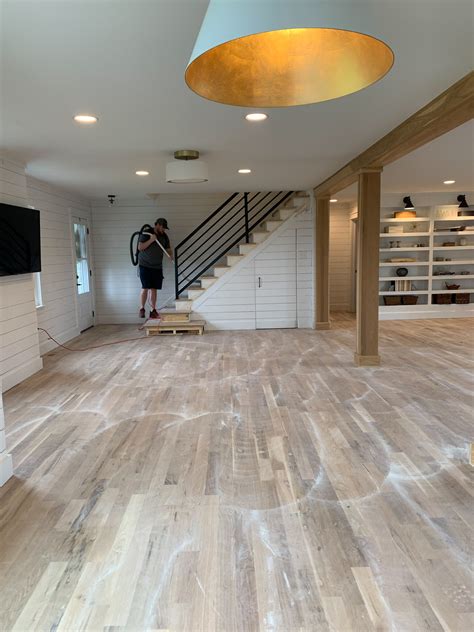 White Hardwood Flooring