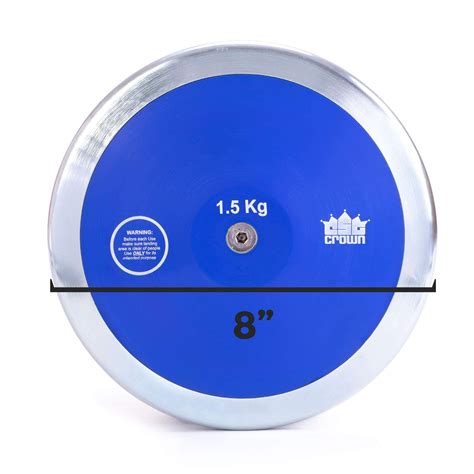 Snapklik.com : 1.5kg High Spin Discus, 80% Rim Weight - Official Track ...