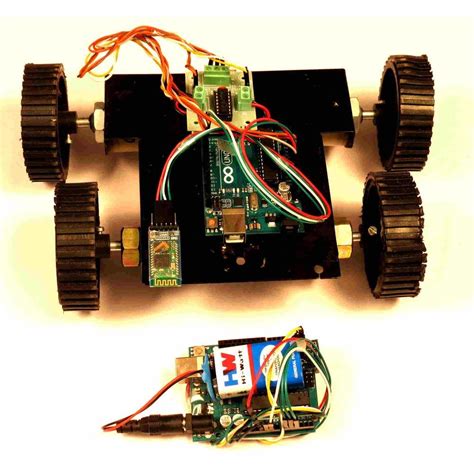 Buy Bluetooth Based ACCELEROMETER Controlled Robot Using ...