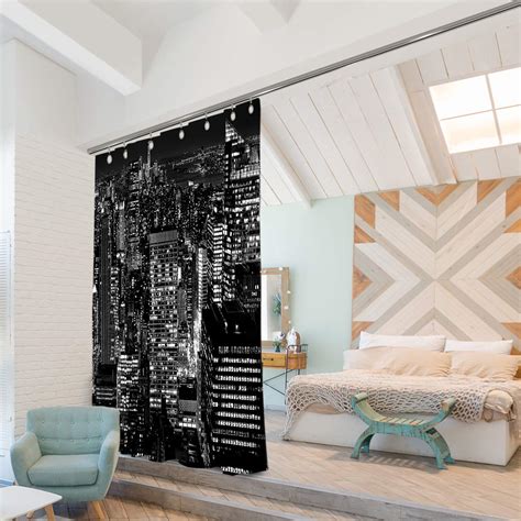 RoomDividersNow Ceiling Track Room Divider Kit - XX-Large A, 8ft Tall x ...
