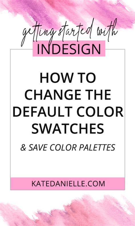 Image result for InDesign Color Swatches
