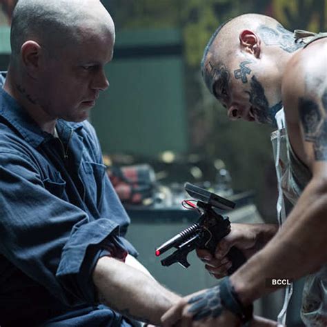 Elysium- Matt Damon and Wagner Moura in a still from the Hollywood ...