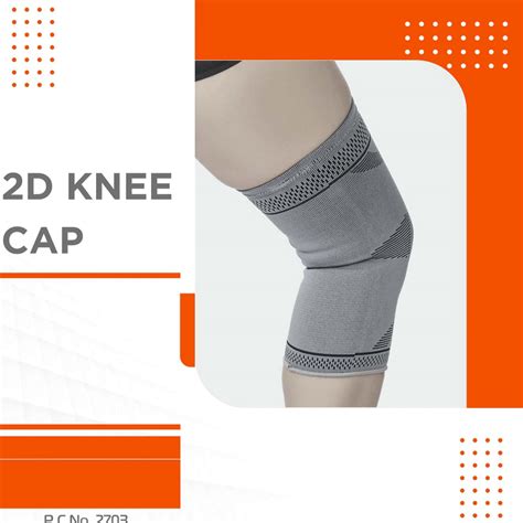 Buy VISSCO STRETCHABLE 2D KNEE CAP | IDEAL MILD SUPPORT FOR FREE KNEE ...