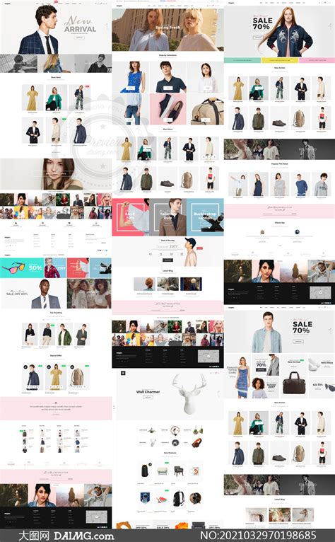 服装网页设计|网页|专题/活动|酷儿CC - 原创作品 - 站酷 (ZCOOL)