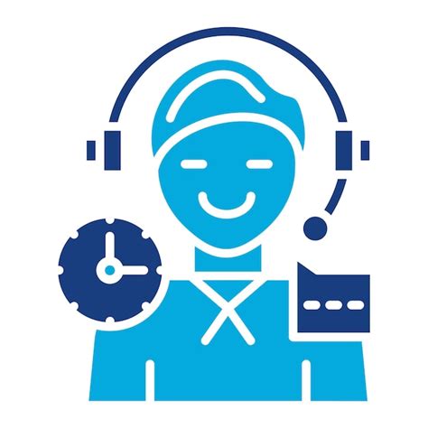 Customer service duotone illustration | Premium Vector