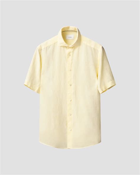 Short Sleeve Linen Shirt - Eton