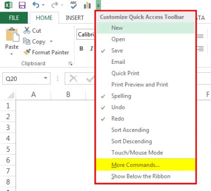 Quick Access Excel 的图像结果