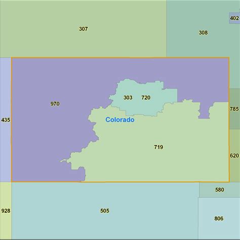 Image result for Area Code of Colorado