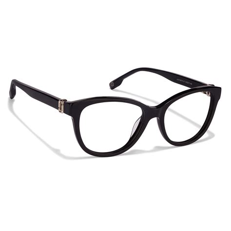 Buy Blue Block Phone Computer Glasses: Black Full Rim Cat Eye John ...