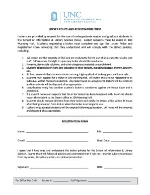 Image result for Locker Assignment Sheet