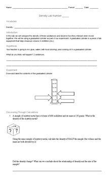 Image result for Density Lab Tutorial