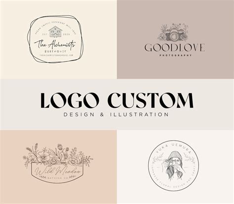 Buy Custom Logo Design: Hand-drawn Minimalist Branding Online in India ...