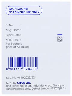 Nasowash Sachet 7.8 GM | Order Nasowash Sachet 7.8 GM Online at Truemeds