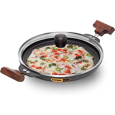Buy Hawkins 30 cm Die-Cast Multi Snack Pan with Glass Lid, Nonstick ...