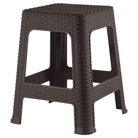 Kuber Industries Multiuses Strong, Lightweight Plastic Sitting Stool ...