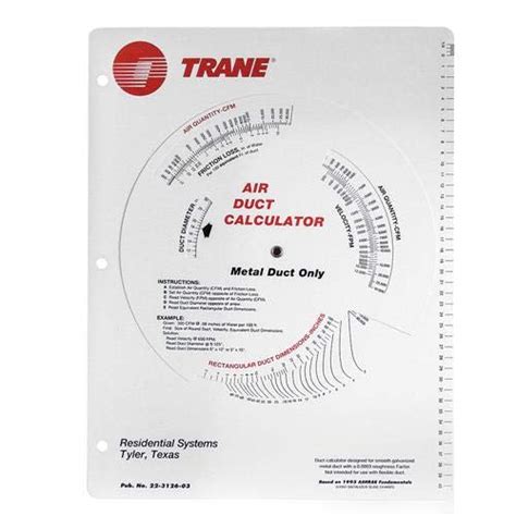 Trane Ductulator, Redesigned for 2016 : Amazon.in: Garden & Outdoors