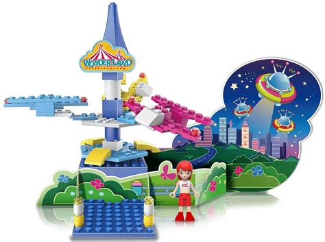 Ztrend Wonderland Deco Astro Plane Geared Motion Building Block Toy Set ...