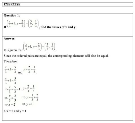 Image result for Chapter 2 Maths Exercise 2.3 Introduction Class 11