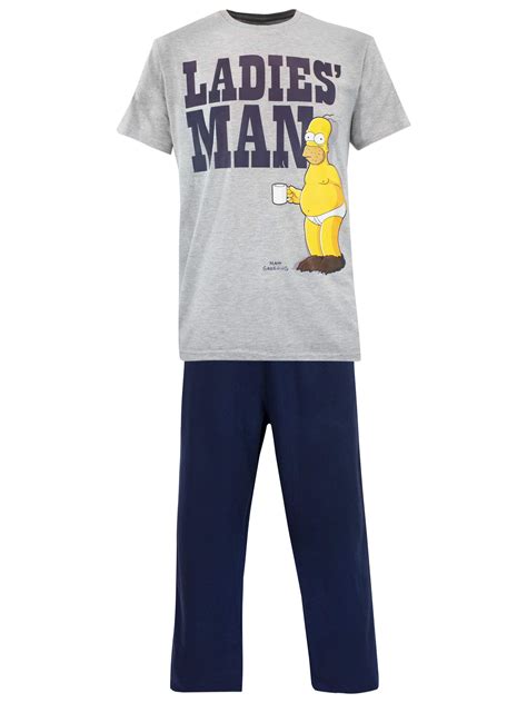 Buy The Simpsons Mens Homer Simpson Pyjamas Online at desertcartINDIA