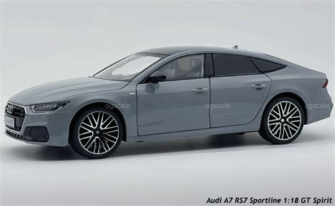 Audi A7 RS7 Sportline 1:18 GT Spirit Scale Model collectible - Large S ...