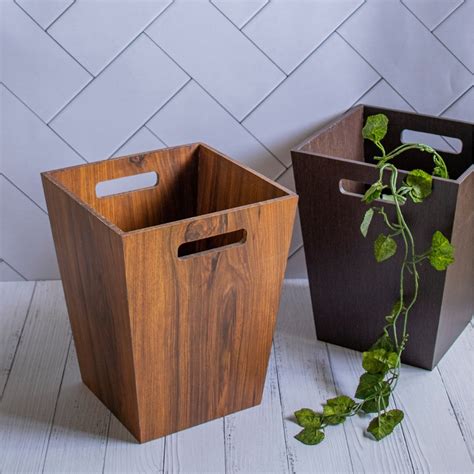Kha-gazi : Wooden Paper Bins – Ebony Woodcrafts