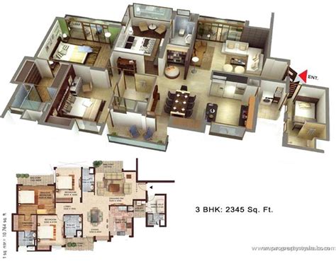 Crest Golf Ridge Tower - Ahmamau, Lucknow - Apartment Project ...