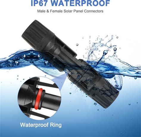 ABONIX MC4 Solar Connectors 4 Pair Male/Female Wire Connector Price in ...